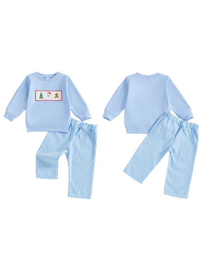 Infant Boys Winter Holiday Outfit Set