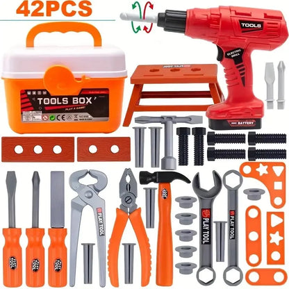 Tool Set Toy for Kids 39/42 PCS Pretend Play