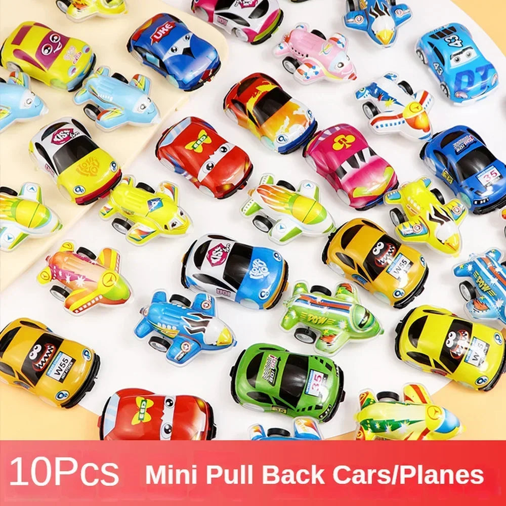 Mini Tractor Car Toy Pull Back Car Children's Toys Engineering Vehicles