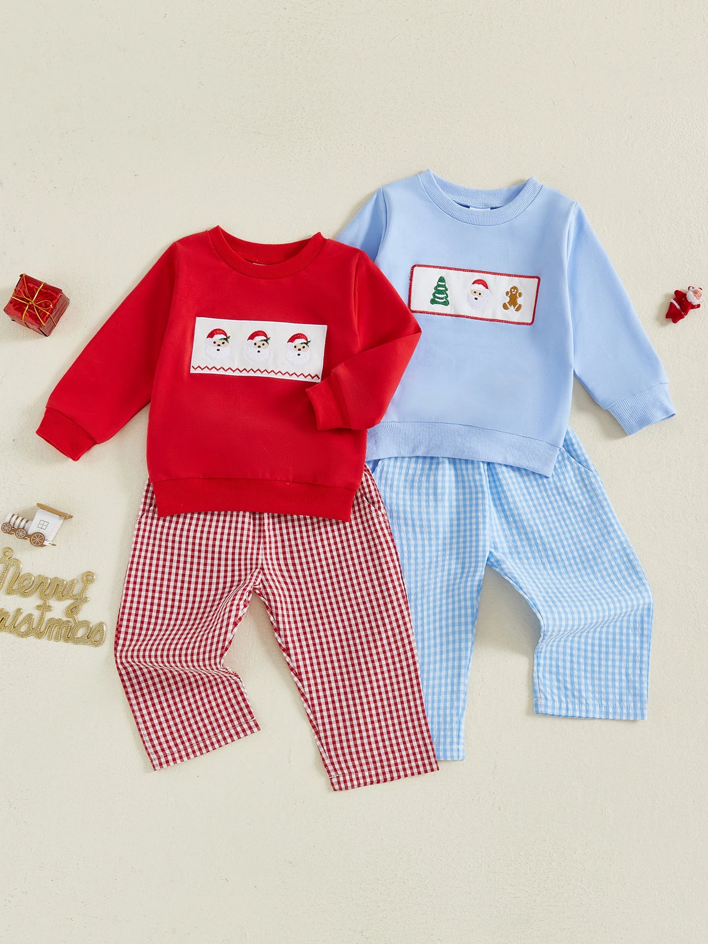 Infant Boys Winter Holiday Outfit Set