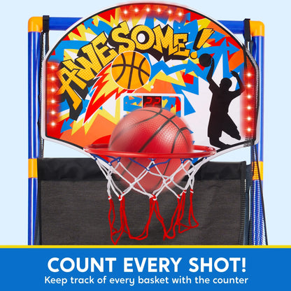 LED Scoring Arcade Basketball 44"-55"Basketball Stand Hoop