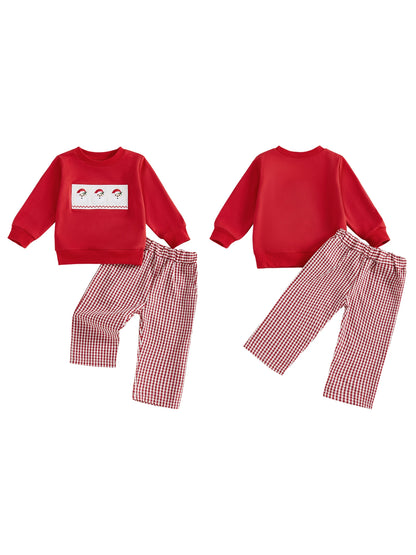 Infant Boys Winter Holiday Outfit Set
