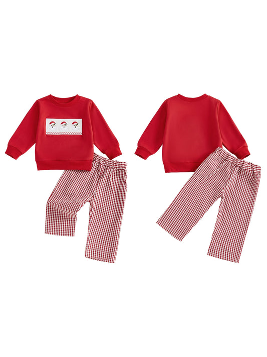Infant Boys Winter Holiday Outfit Set