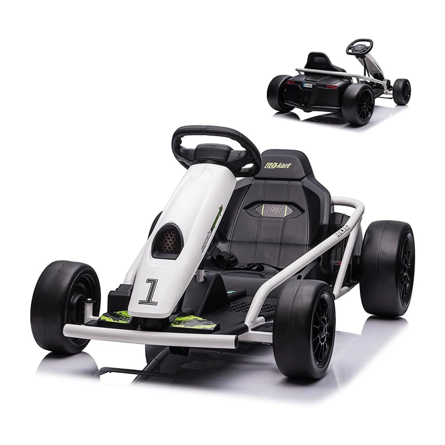 Ride on Go Kart for Teens 24v 2 x 300w Extra Powerful Motors