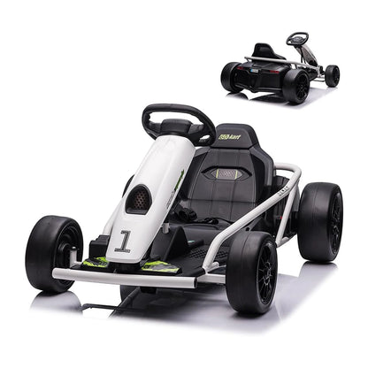 Ride on Go Kart for Teens 24v 2 x 300w Extra Powerful Motors