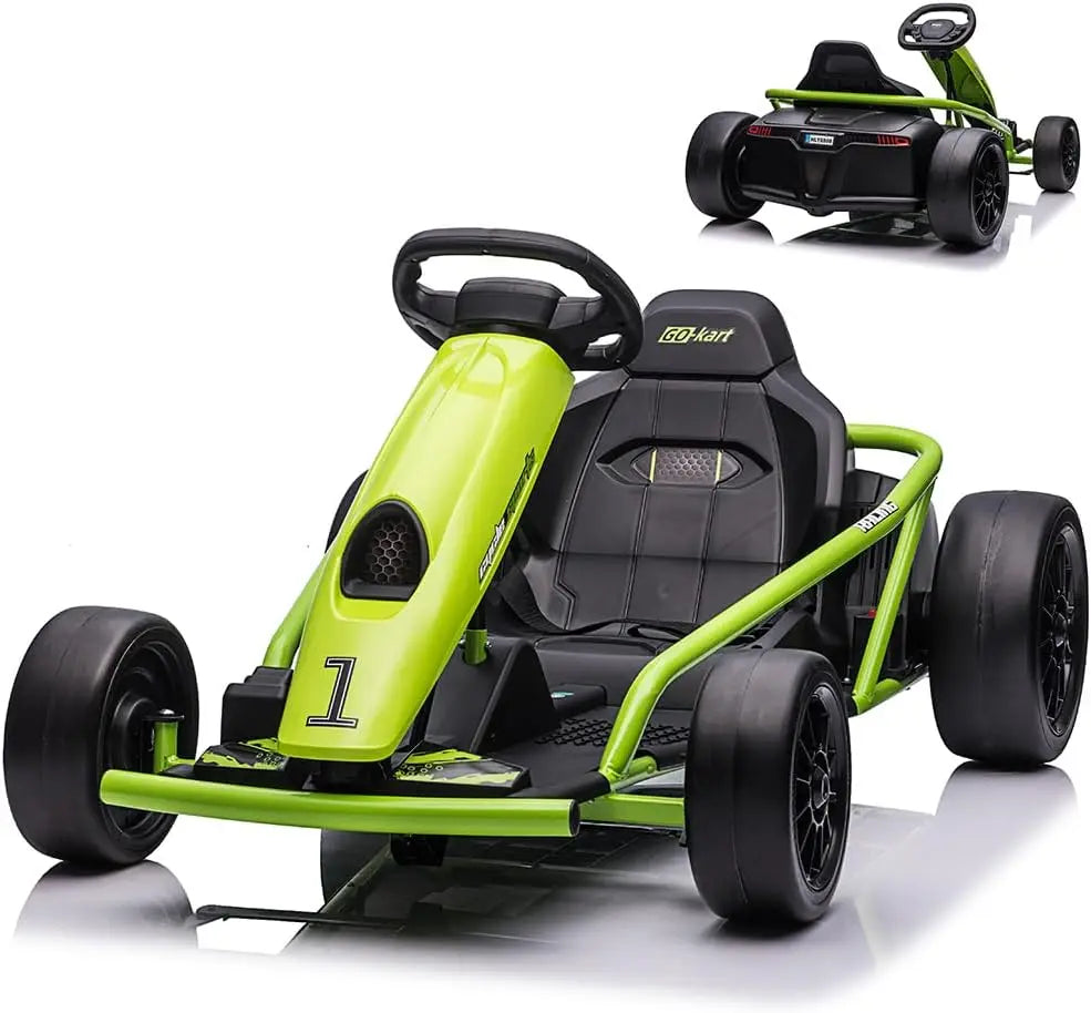 Ride on Go Kart for Teens 24v 2 x 300w Extra Powerful Motors