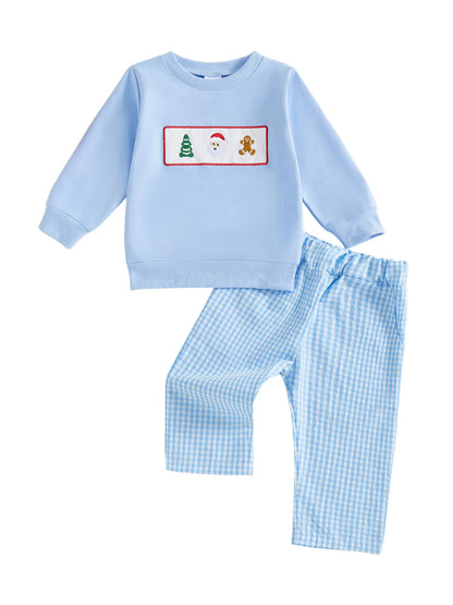Infant Boys Winter Holiday Outfit Set