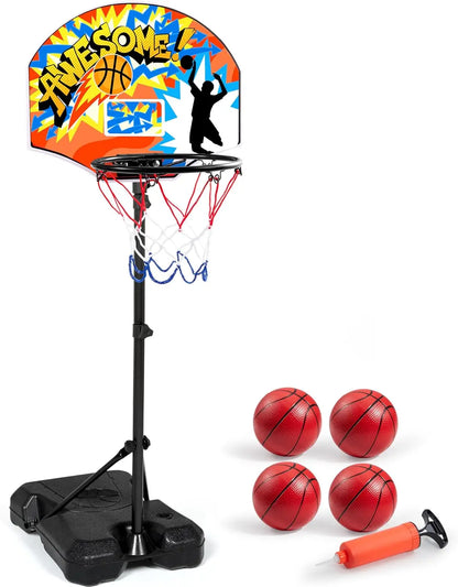 LED Scoring Arcade Basketball 44"-55"Basketball Stand Hoop