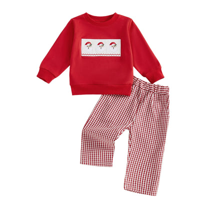 Infant Boys Winter Holiday Outfit Set