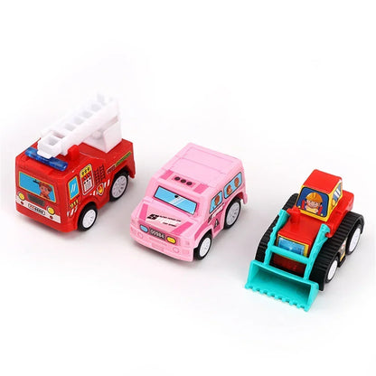 Mini Tractor Car Toy Pull Back Car Children's Toys Engineering Vehicles