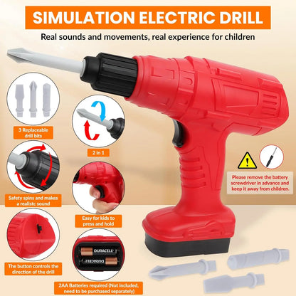 Tool Set Toy for Kids 39/42 PCS Pretend Play