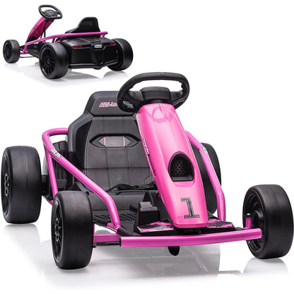 Ride on Go Kart for Teens 24v 2 x 300w Extra Powerful Motors