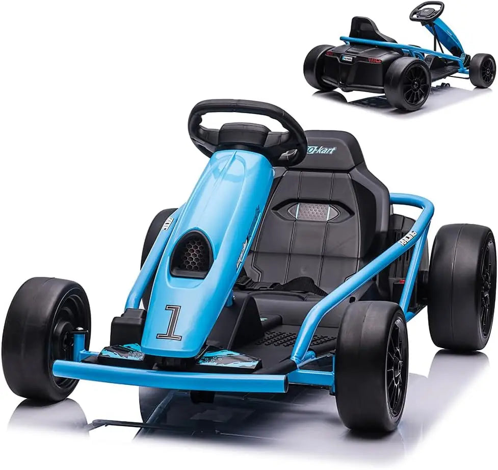 Ride on Go Kart for Teens 24v 2 x 300w Extra Powerful Motors
